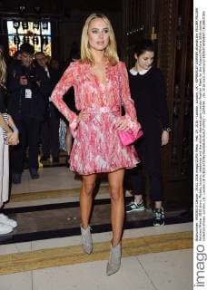 Feb. 19, 2016 - London, London, UK - KIMBERLEY GARNER attends the FELDER FELDER Autumn Winter 2016 show. Models, buyers, celebrities and the stylish descend upon London Fashion Week for the Autumn Winters 2016 clothes collection shows. London, UK. London UK  - ZUMAl94_