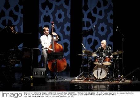 (160220) -- TEHRAN, Feb. 18, 2016 -- French musicians perform at a concert during the 31st Fadjr International Music Festival in Tehran, Iran, on Feb. 18, 2016. ) IRAN-TEHRAN-MUSIC FESTIVAL AhmadxHalabisaz 