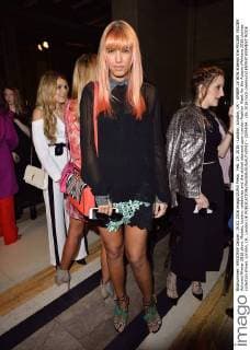 Feb. 19, 2016 - London, London, UK - AMBER LE BON attends the FELDER FELDER Autumn Winter 2016 show. Models, buyers, celebrities and the stylish descend upon London Fashion Week for the Autumn Winters 2016 clothes collection shows. London, UK. London UK  - ZUMAl94_