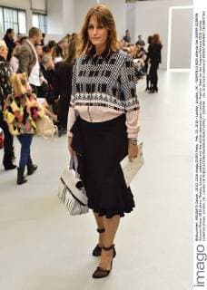 Feb. 20, 2016 - London, London, UK - YASMIN LE BON attends the JASPER CONRAN Autumn Winter 2016 show. Models, buyers, celebrities and the stylish descend upon London Fashion Week for the Autumn Winters 2016 clothes collection shows. London, UK. London UK  - ZUMAl94_