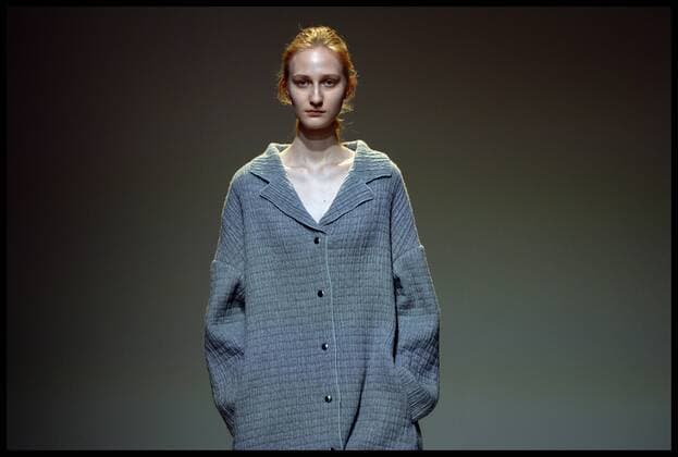 . 20 02 2016. London, United Kingdom. Barbara Casasola show at London Fashion Week A W 2016-Day Two. The Barbara Casasola Autumn Winter 2016, collection on day 2 of London Fashion Week.  xAndrewxParsonsx xi-Imagesx IIM-12009-0025