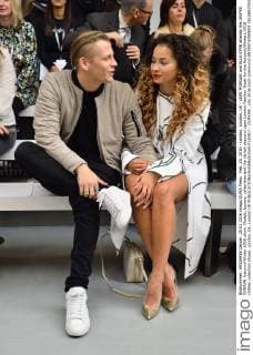 Feb. 20, 2016 - London, London, UK - LEWI MORGAN and ELLA EYRE attends the JASPER CONRAN Autumn Winter 2016 show. Models, buyers, celebrities and the stylish descend upon London Fashion Week for the Autumn Winters 2016 clothes collection shows. London, UK. London UK  - ZUMAl94_