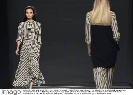 Madrid Fashion Week - Ailanto Modenschau Desfile de Ailanto en la Mercedes Benz Fashion Week Madrid 2016. 588 Diego Puerta Cordon Press Ailanto s fashion show framed into the Mercedes Benz Fashion Week Madrid 2016. Cordon Press  DiegoxPuerta