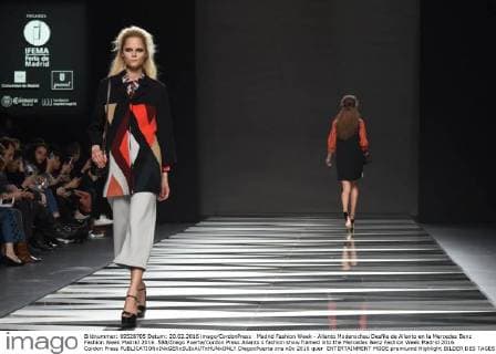 Madrid Fashion Week - Ailanto Modenschau Desfile de Ailanto en la Mercedes Benz Fashion Week Madrid 2016. 588 Diego Puerta Cordon Press Ailanto s fashion show framed into the Mercedes Benz Fashion Week Madrid 2016. Cordon Press  DiegoxPuerta