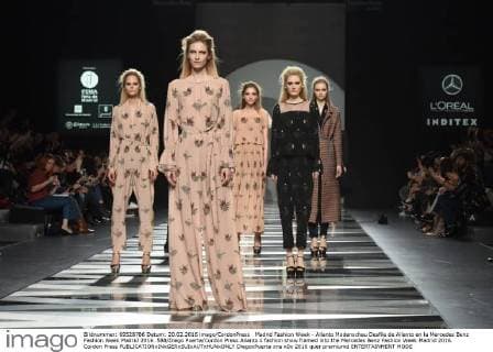 Madrid Fashion Week - Ailanto Modenschau Desfile de Ailanto en la Mercedes Benz Fashion Week Madrid 2016. 588 Diego Puerta Cordon Press Ailanto s fashion show framed into the Mercedes Benz Fashion Week Madrid 2016. Cordon Press  DiegoxPuerta