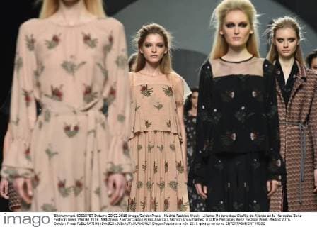 Madrid Fashion Week - Ailanto Modenschau Desfile de Ailanto en la Mercedes Benz Fashion Week Madrid 2016. 588 Diego Puerta Cordon Press Ailanto s fashion show framed into the Mercedes Benz Fashion Week Madrid 2016. Cordon Press  DiegoxPuerta