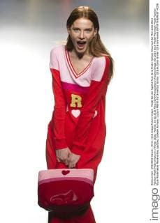 Model bei der Agatha Ruiz de la Prada Fashion Show auf der Mercedes-Benz Fashion Week Madrid Autumn Winter 2016. Madrid, 19.02.2016 Foto:xDyDxFotografosx xFuturexImage