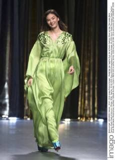 Model bei der Agatha Ruiz de la Prada Fashion Show auf der Mercedes-Benz Fashion Week Madrid Autumn Winter 2016. Madrid, 19.02.2016 Foto:xDyDxFotografosx xFuturexImage