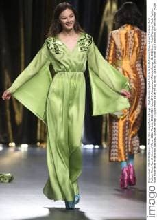 Model bei der Agatha Ruiz de la Prada Fashion Show auf der Mercedes-Benz Fashion Week Madrid Autumn Winter 2016. Madrid, 19.02.2016 Foto:xDyDxFotografosx xFuturexImage