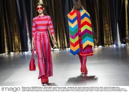 Models bei der Agatha Ruiz de la Prada Fashion Show auf der Mercedes-Benz Fashion Week Madrid Autumn Winter 2016. Madrid, 19.02.2016 Foto:xDyDxFotografosx xFuturexImage