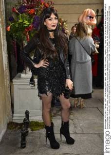 Feb. 20, 2016 - London, London, UK - ZARA MARTIN arrives at the JULIEN MACDONALD Autumn Winter 2016 show. Models, buyers, celebrities and the stylish descend upon London Fashion Week for the Autumn Winters 2016 clothes collection shows. London, UK. London UK  - ZUMAl94_