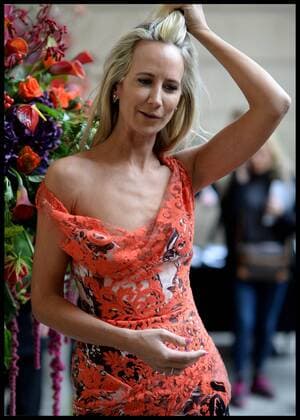. 20 02 2016. London, United Kingdom. Julien Macdonald show at London Fashion Week A W 2016-Day Two. Lady Victoria Hervey arrives for Julien Macdonald s collection on day 2 of London Fashion Week.  xAndrewxParsonsx xi-Imagesx IIM-12012-0047
