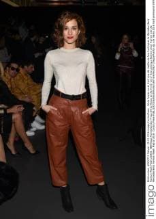 Silvia Alonso en el front row del desfile de Ana Locking en la Mercedes Benz Fashion Week Madrid 2016. 588 Diego Puerta Cordon Press Silvia Alonso at the front row of Ana Locking s fashion show framed into the Mercedes Benz Fashion Week Madrid 2016. Cordon Press  DiegoxPuerta