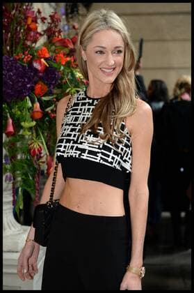 . 20 02 2016. London, United Kingdom. Julien Macdonald show at London Fashion.Storm Uechtritz, arrives for Julien Macdonald s collection on day 2 of London Fashion Week.  xAndrewxParsonsx xi-Imagesx IIM-12012-0093