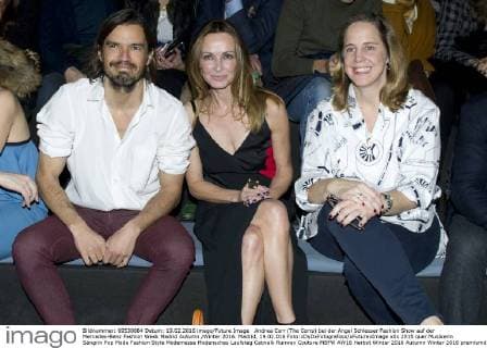 Andrea Corr (The Corrs) bei der Angel Schlesser Fashion Show auf der Mercedes-Benz Fashion Week Madrid Autumn Winter 2016. Madrid, 19.02.016 Foto:xDyDxFotografosx xFuturexImage
