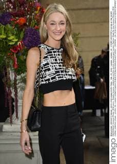 Feb. 20, 2016 - London, London, UK - STORM UECHTRITZ arrives at the JULIEN MACDONALD Autumn Winter 2016 show. Models, buyers, celebrities and the stylish descend upon London Fashion Week for the Autumn Winters 2016 clothes collection shows. London, UK. London United Kingdom  - ZUMAl94_
