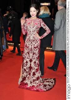 66th Berlin International Film Festival. Red Carpet film Closing ceremony . Pictured: Xin Zhi Lei  CamillaxMorandi