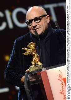 Director Gianfranco Rosi, winner of the Golden Bear for Best Film, at the Award Ceremony of the 66th Berlin International Film Festival Berlinale 2016 at Berlinale Palast on February 20, 2016 in Berlin, Germany. Foto:xC.xNiehausx xFuturexImage