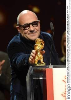 Director Gianfranco Rosi, winner of the Golden Bear for Best Film, at the Award Ceremony of the 66th Berlin International Film Festival Berlinale 2016 at Berlinale Palast on February 20, 2016 in Berlin, Germany. Foto:xC.xNiehausx xFuturexImage
