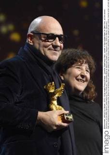 Director Gianfranco Rosi, winner of the Golden Bear for Best Film, at the Award Ceremony of the 66th Berlin International Film Festival Berlinale 2016 at Berlinale Palast on February 20, 2016 in Berlin, Germany. Foto:xC.xNiehausx xFuturexImage
