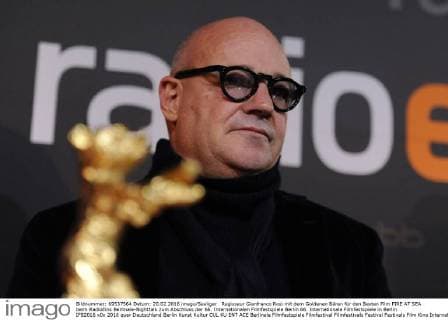 Regisseur Gianfranco Rosi mit dem Goldenen Bären für den Besten Film FIRE AT SEA beim RadioEins Berlinale-Nighttalk zum Abschluss der 66. Internationalen Filmfestspiele Berlin 66. Internationale Filmfestspiele in Berlin IFB2016