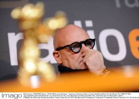 Regisseur Gianfranco Rosi mit dem Goldenen Bären für den Besten Film FIRE AT SEA beim RadioEins Berlinale-Nighttalk zum Abschluss der 66. Internationalen Filmfestspiele Berlin 66. Internationale Filmfestspiele in Berlin IFB2016