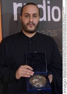 Regisseur Mahdi Fleifel mit dem Silbernen Bären, Preis der Jury, für den Kurzfilm A MAN RETURNED beim RadioEins Berlinale-Nighttalk zum Abschluss der 66. Internationalen Filmfestspiele Berlin 66. Internationale Filmfestspiele in Berlin IFB2016