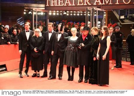 Feb. 20, 2016 - Berlin, Germany - Jury members arrive for the award ceremony of the 66th Berlinale. Berlin Germany - ZUMAp133