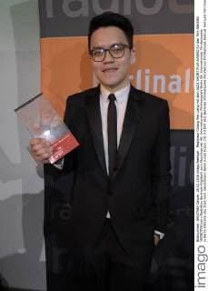 Regisseur Chiang Wei Liang mit dem AUDI SHORT FILM AWARD für den Film ANKERN VERBOTEN beim RadioEins Berlinale-Nighttalk zum Abschluss der 66. Internationalen Filmfestspiele Berlin 66. Internationale Filmfestspiele in Berlin IFB2016