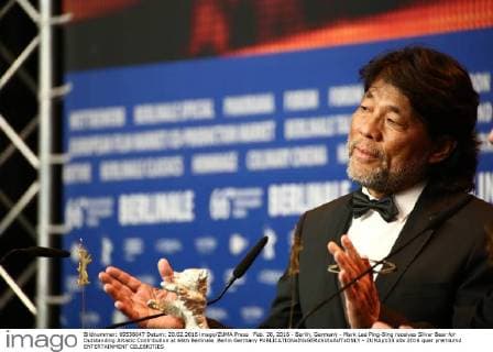 Feb. 20, 2016 - Berlin, Germany - Mark Lee Ping-Bing receives Silver Bear for Outstanding Artistic Contribution at 66th Berlinale. Berlin Germany - ZUMAp133