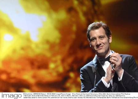 Clive Owen at the Award Ceremony of the 66th Berlin International Film Festival Berlinale 2016 at Berlinale Palast on February 20, 2016 in Berlin, Germany. Foto:xC.xNiehausx xFuturexImage