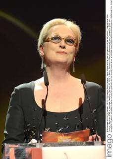 Meryl Streep at the Award Ceremony of the 66th Berlin International Film Festival Berlinale 2016 at Berlinale Palast on February 20, 2016 in Berlin, Germany. Foto:xC.xNiehausx xFuturexImage