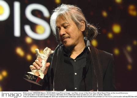 Lav Diaz, winner of the Silver Bear Alfred Bauer Prize, at the Award Ceremony of the 66th Berlin International Film Festival Berlinale 2016 at Berlinale Palast on February 20, 2016 in Berlin, Germany. Foto:xC.xNiehausx xFuturexImage