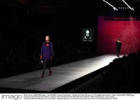 Desfile de Ulises Merida en la Mercedes Benz Fashion Week Madrid 2016. 588 Diego Puerta Cordon Press Ulises Merida s fashion show framed into the Mercedes Benz Fashion Week Madrid 2016. Cordon Press  DiegoxPuerta