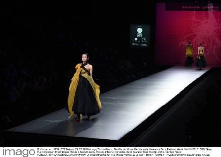 Desfile de Ulises Merida en la Mercedes Benz Fashion Week Madrid 2016. 588 Diego Puerta Cordon Press Ulises Merida s fashion show framed into the Mercedes Benz Fashion Week Madrid 2016. Cordon Press  DiegoxPuerta