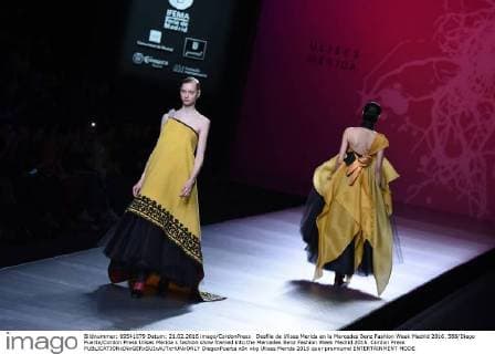 Desfile de Ulises Merida en la Mercedes Benz Fashion Week Madrid 2016. 588 Diego Puerta Cordon Press Ulises Merida s fashion show framed into the Mercedes Benz Fashion Week Madrid 2016. Cordon Press  DiegoxPuerta