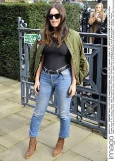 Feb. 21, 2016 - London, London, UK - ALANTA DE CADENET arrives for the Top Shop Unique show at the London Fashion Week Autumn Winter 2016 show. Models, buyers, celebrities and the stylish descend upon London Fashion Week for the Autumn Winters 2016 clothes collection shows. London, UK. London UK  - ZUMAl94_