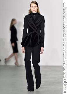 Feb. 22, 2016 - London, London, UK - Models on the catwalk at the ANTONIO BERARDI Autumn Winter 2016 show. Models, buyers, celebrities and the stylish descend upon London Fashion Week for the Autumn Winters 2016 clothes collection shows. London, UK. London UK  - ZUMAl94_