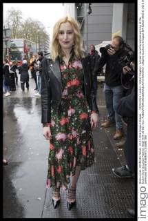 . 22 02 2016. London, United Kingdom. Actress Laura Carmichael arriving at the Erdem show at London Fashion Week A W 16-Day four.  xStephenxLockx xi-Imagesx IIM-12032-0002