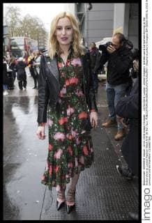 . 22 02 2016. London, United Kingdom. Actress Laura Carmichael arriving at the Erdem show at London Fashion Week A W 16-Day four.  xStephenxLockx xi-Imagesx IIM-12032-0005