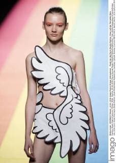 Model bei der Maria Escote Fashion Show auf der Mercedes-Benz Fashion Week Madrid Autumn Winter 2016. Madrid, 22.02.2016 Maria Escote Model  Foto:xDyDxFotografosx xFuturexImage
