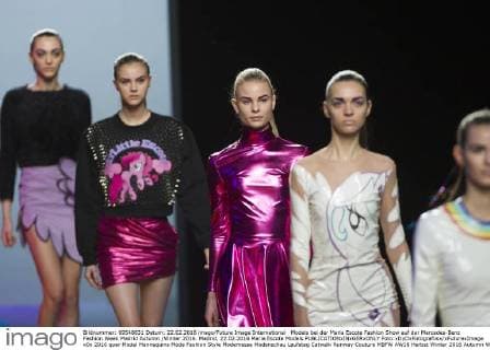 Models bei der Maria Escote Fashion Show auf der Mercedes-Benz Fashion Week Madrid Autumn Winter 2016. Madrid, 22.02.2016 Maria Escote Models  Foto:xDyDxFotografosx xFuturexImage