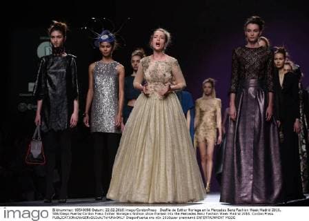 Desfile de Esther Noriega en la Mercedes Benz Fashion Week Madrid 2016. 588 Diego Puerta Cordon Press Esther Noriega s fashion show framed into the Mercedes Benz Fashion Week Madrid 2016. Cordon Press  DiegoxPuerta