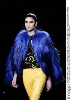 Feb. 22, 2016 - Madrid, Madrid, Spain - A model walks the runway at the Maria Escote show during the Mercedes-Benz Madrid Fashion Week Autumn Winter 2016 2017 at Ifema on February 22, 2016 in Madrid, Spain. Madrid Spain  - ZUMAn230
