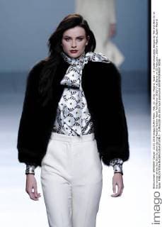 Feb. 22, 2016 - Madrid, Spain - A model showcases designs by The 2nd Skin Co on the runway at the 2nd Skin Co show during Madrid Fashion Week Fall Winter 2016 17 at Ifema on 22 February , 2016 in Madrid, Spain Madrid Spain  - ZUMAn230