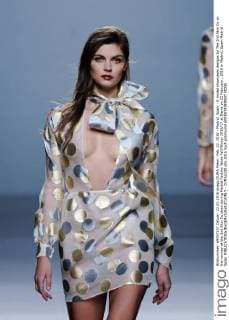 Feb. 22, 2016 - Madrid, Spain - A model showcases designs by The 2nd Skin Co on the runway at the 2nd Skin Co show during Madrid Fashion Week Fall Winter 2016 17 at Ifema on 22 February , 2016 in Madrid, Spain Madrid Spain  - ZUMAn230