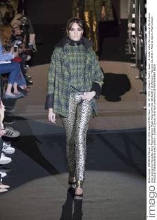 Feb. 22, 2016 - Madrid, Madrid, Spain - A model walks the runway at the Alvarno show during the Mercedes-Benz Madrid Fashion Week Autumn Winter 2016 2017 at Ifema on February 22, 2016 in Madrid, Spain. Madrid Spain  - ZUMAn230