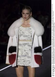 Feb. 22, 2016 - Madrid, Spain - Model walks the runway at the Varela show during the Mercedes-Benz Madrid Fashion Week Autumn Winter 2016 2017 at Ifema on February 22, 2016 in Madrid, Spain. Madrid Spain  - ZUMAn230
