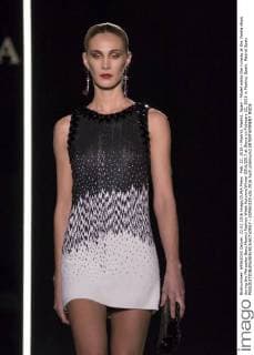 Feb. 22, 2016 - Madrid, Madrid, Spain - Model walks the runway at the Varela show during the Mercedes-Benz Madrid Fashion Week Autumn Winter 2016 2017 at Ifema on February 22, 2016 in Madrid, Spain. Madrid Spain  - ZUMAn230