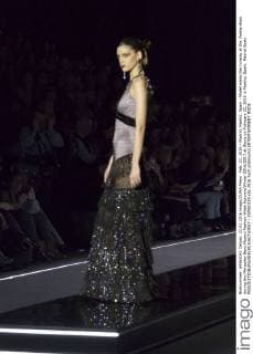 Feb. 22, 2016 - Madrid, Madrid, Spain - Model walks the runway at the Varela show during the Mercedes-Benz Madrid Fashion Week Autumn Winter 2016 2017 at Ifema on February 22, 2016 in Madrid, Spain. Madrid Spain  - ZUMAn230
